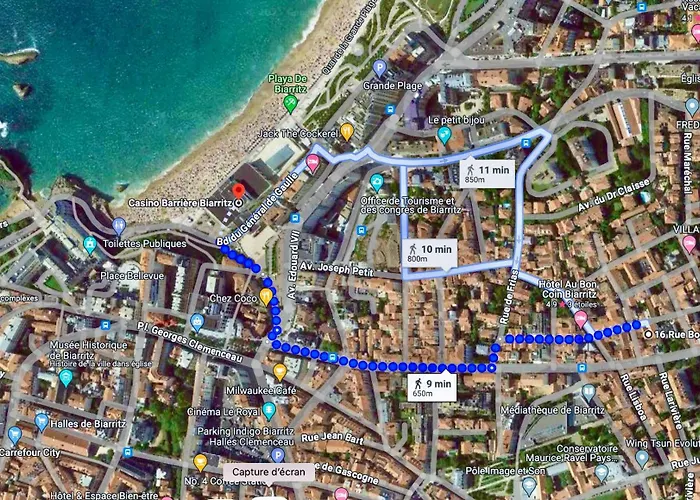 Apartment Centre, Pres Avenue De Verdun- Et Casino A 10 Mn A Pied- 4 Personnes -rdc