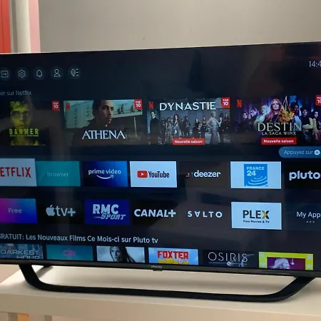 Centre, Près Avenue De Verdun- Et Casino à 10 Mn à Pied- 4 Personnes -rdc Appartamento